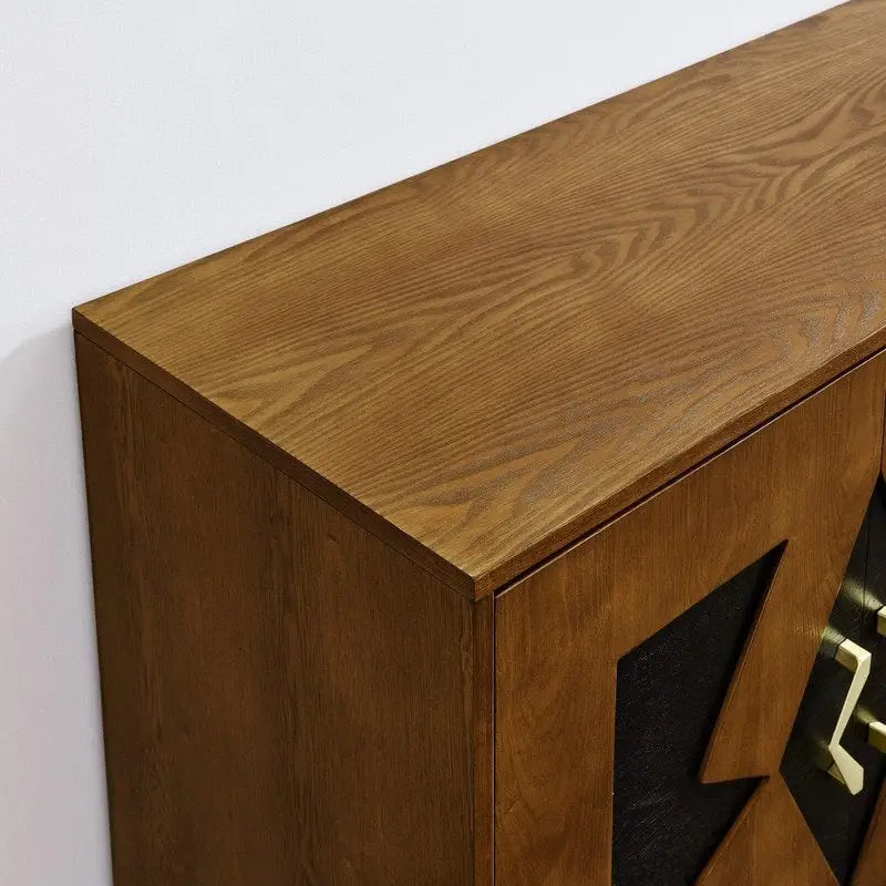 60 Mid Century Modern Sideboard Buffet Cabinet with Storage for Stylish Home Organization