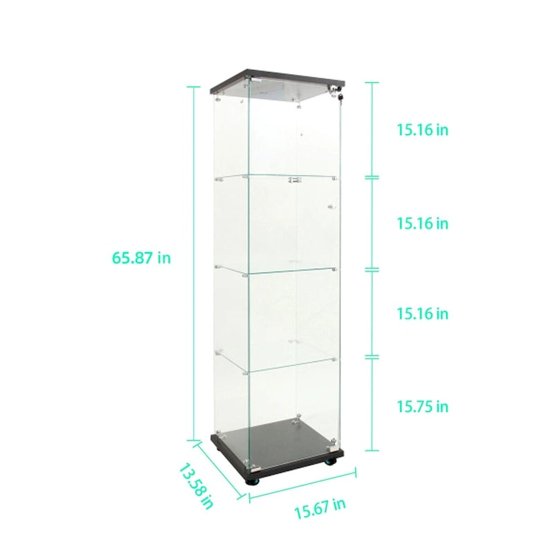 Tempered Glass Display Cabinet,Storage Cabinet,File Cabinet,with LED