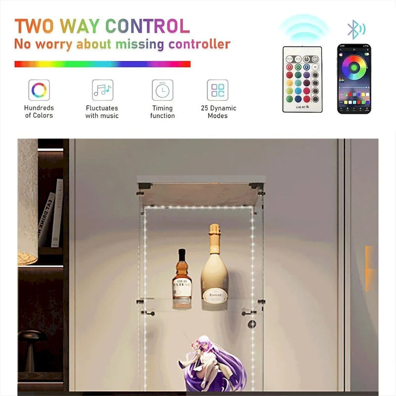 Tempered Glass Display Cabinet,Storage Cabinet,File Cabinet,with LED