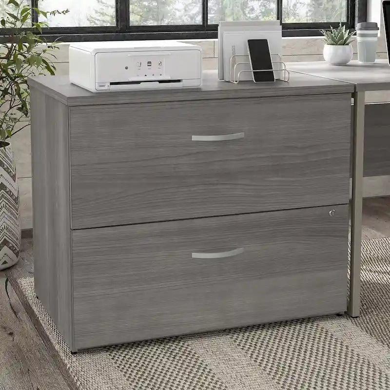 Hybrid 2 Drawer Lateral File Cabinet