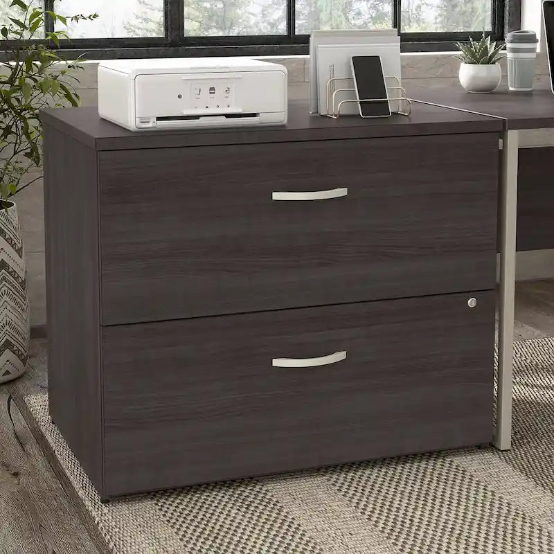 Hybrid 2 Drawer Lateral File Cabinet