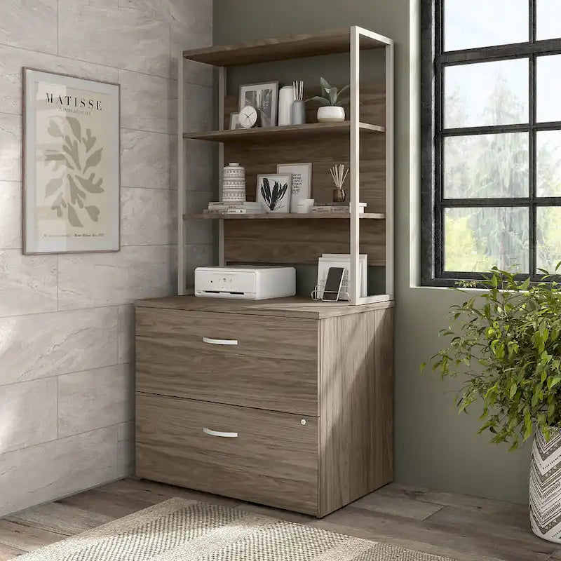Hybrid 2 Drawer Lateral File Cabinet