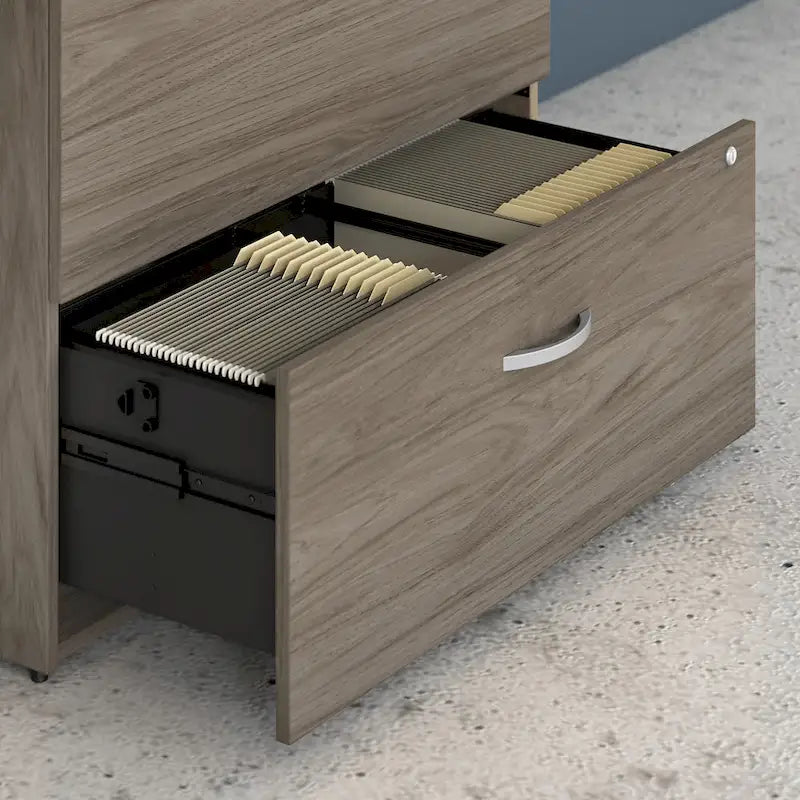 Hybrid 2 Drawer Lateral File Cabinet