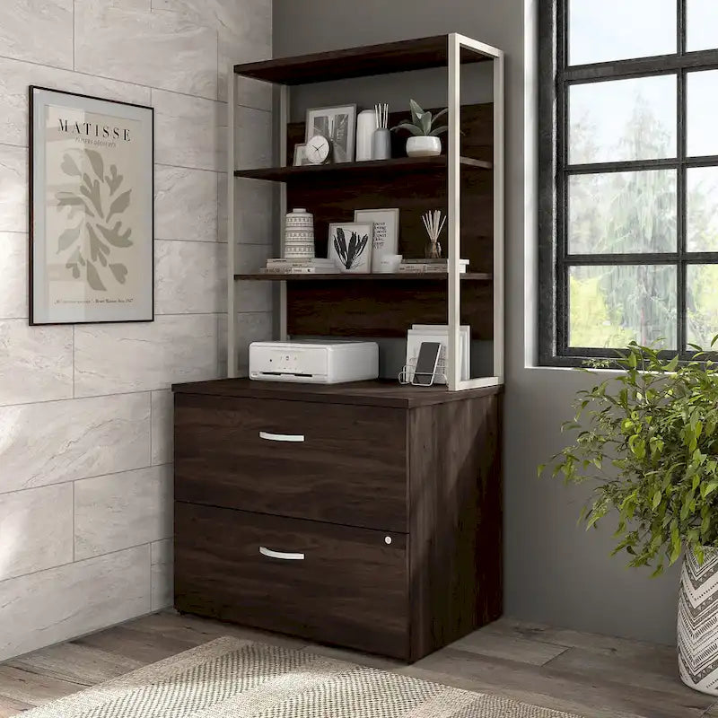 Hybrid 2 Drawer Lateral File Cabinet