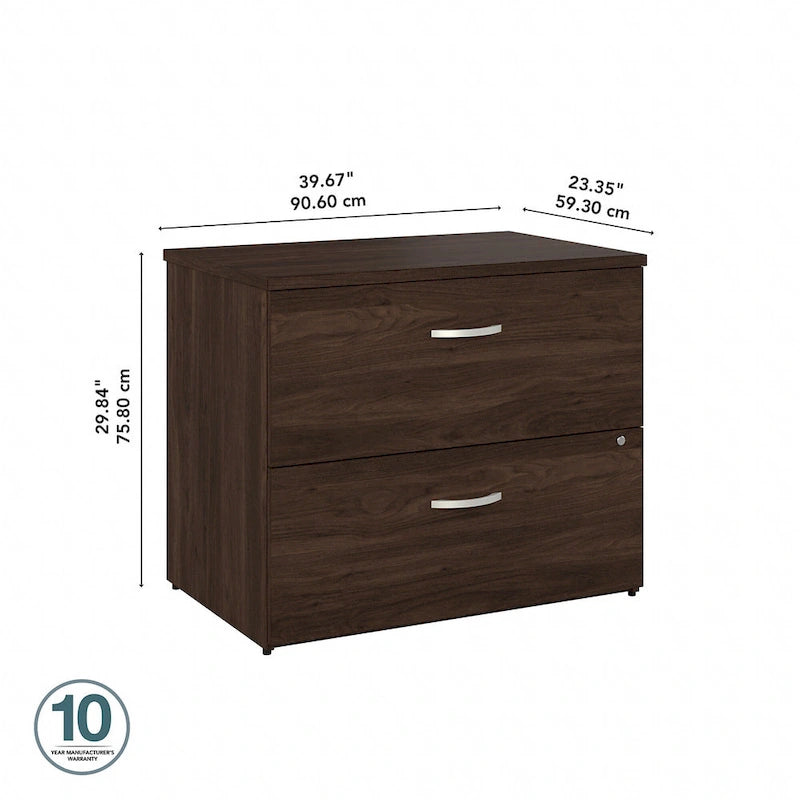 Hybrid 2 Drawer Lateral File Cabinet