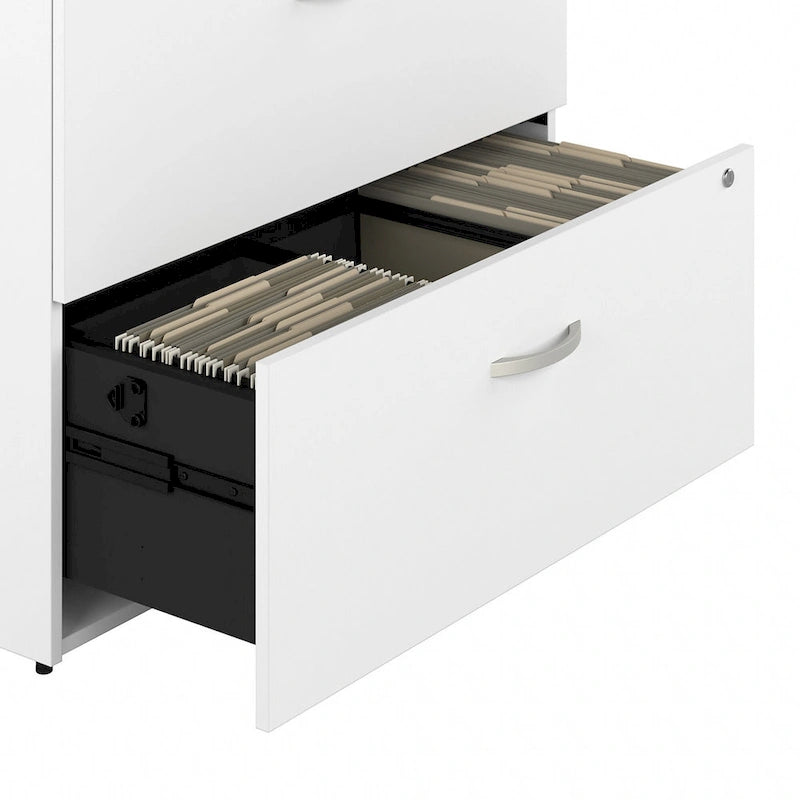 Hybrid 2 Drawer Lateral File Cabinet