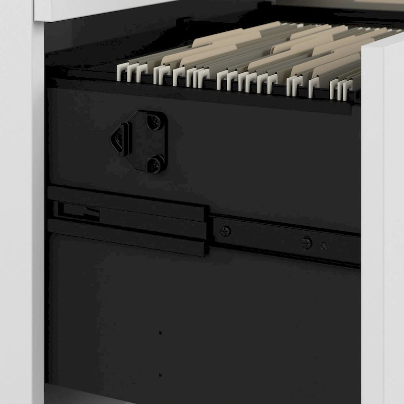Hybrid 2 Drawer Lateral File Cabinet