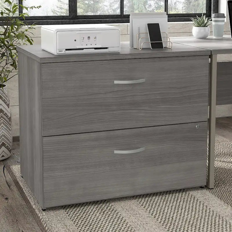 Hybrid 2 Drawer Lateral File Cabinet