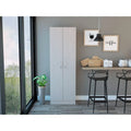 Double Door Storage Cabinet, Five Shelves