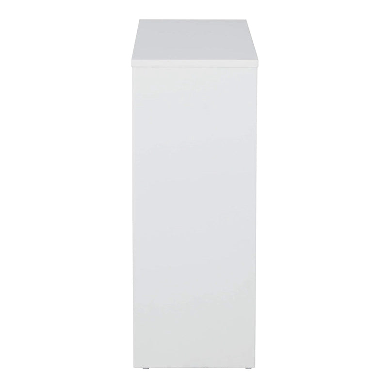 Black/White Shelf Bookcase