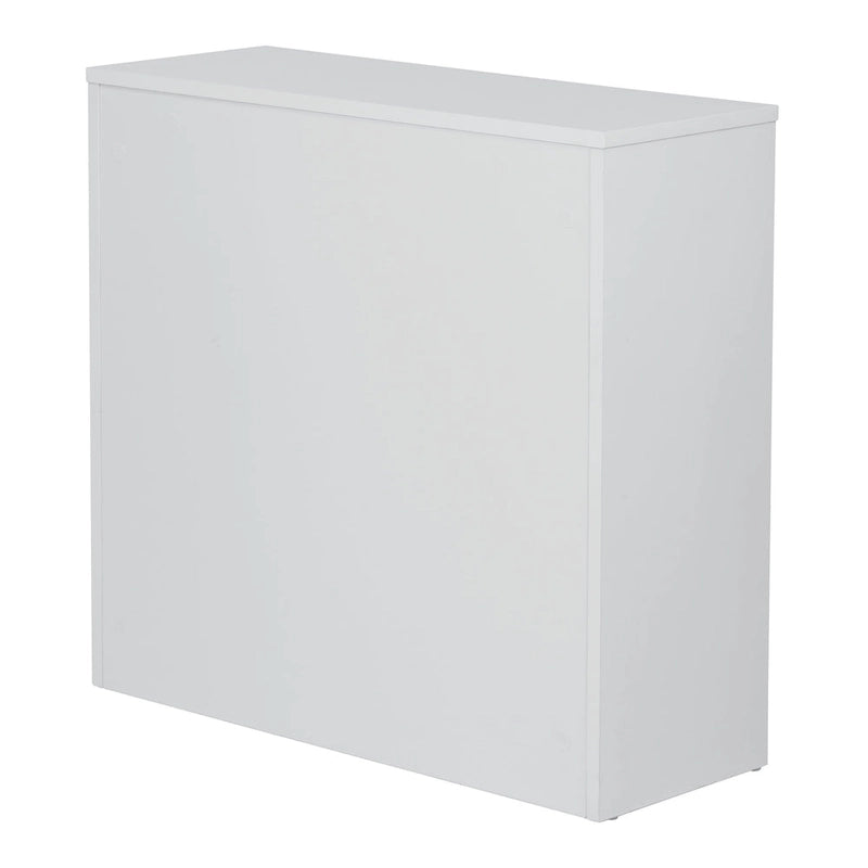 Black/White Shelf Bookcase