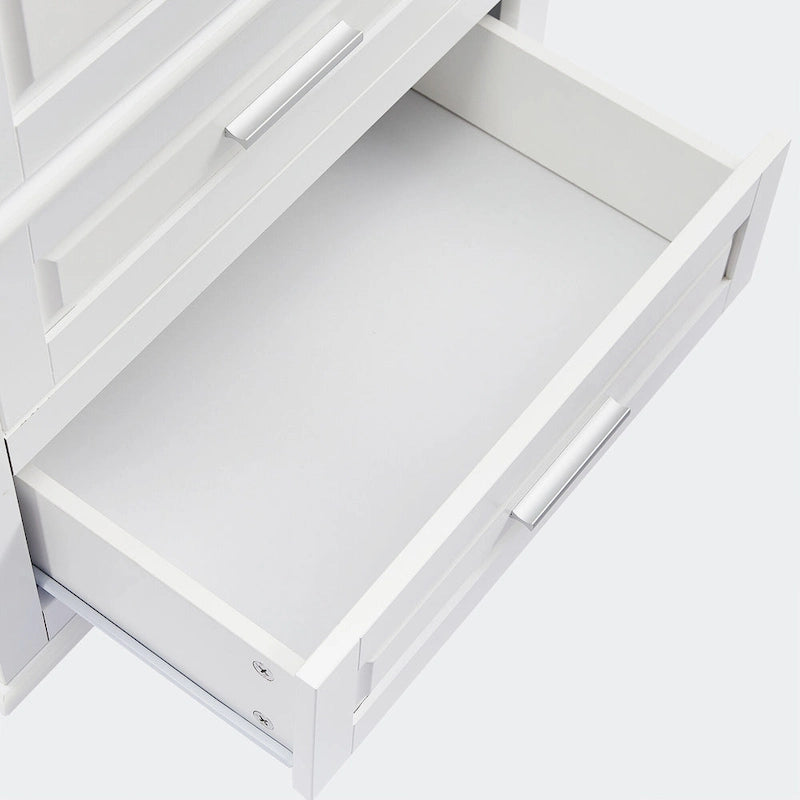 Tall Storage Cabinet with Three Drawers