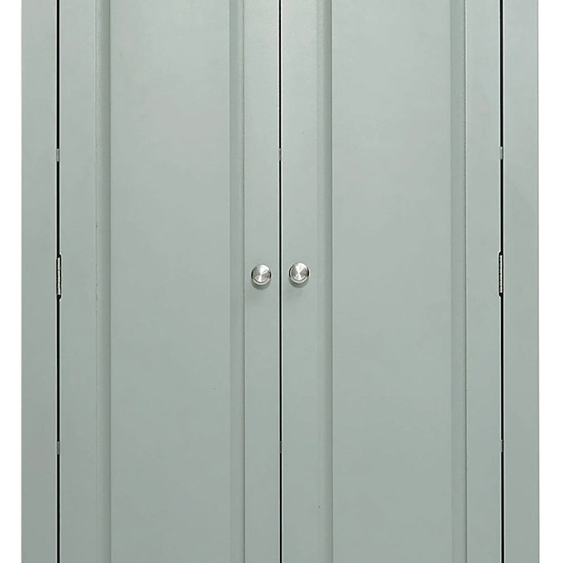 Modern Minimalist Wooden Tall Bathroom Storage Cabinet with Anti-Tipping Device