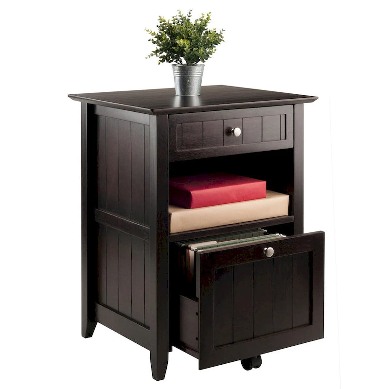 File Cabinet Coffee Finish