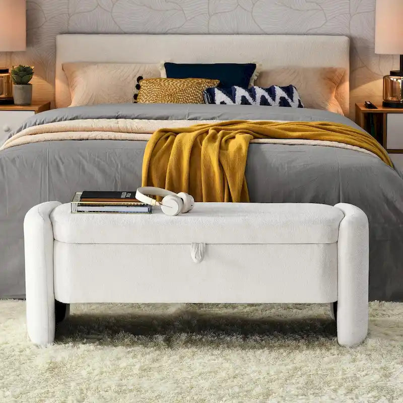 Storage Bench with Large Storage Space