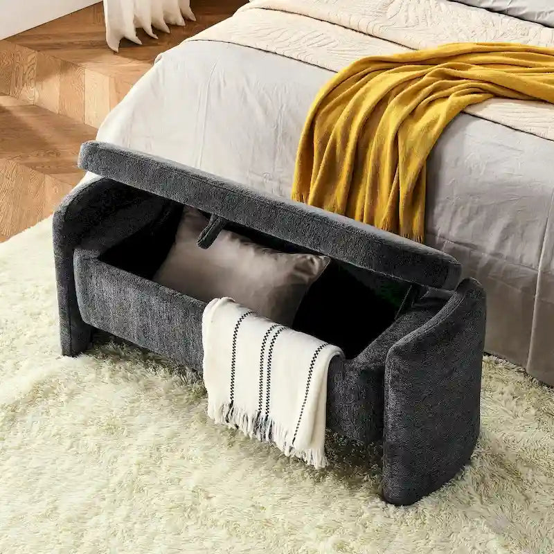 Storage Bench with Large Storage Space