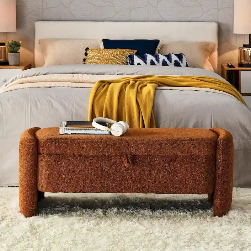 Storage Bench with Large Storage Space