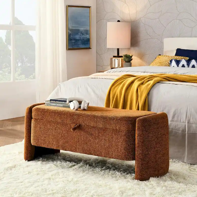Storage Bench with Large Storage Space
