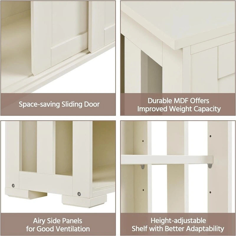 Storage Cabinet Kitchen Buffet Cabinet Sideboard - 13D x 42W x 24.8H