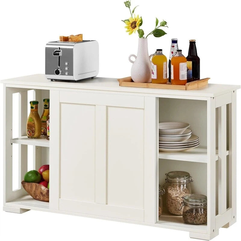 Storage Cabinet Kitchen Buffet Cabinet Sideboard - 13D x 42W x 24.8H