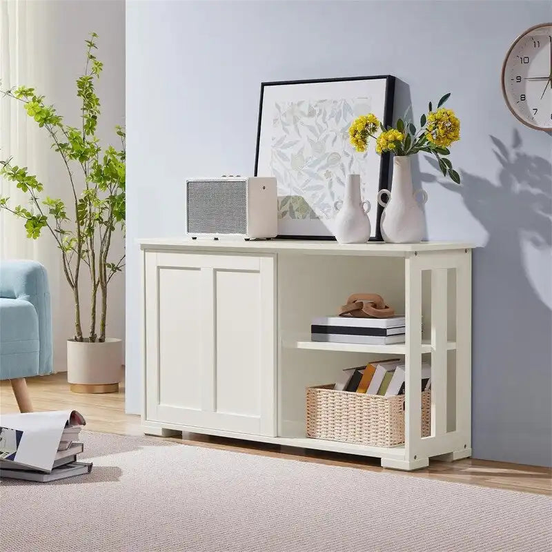 Storage Cabinet Kitchen Buffet Cabinet Sideboard - 13D x 42W x 24.8H