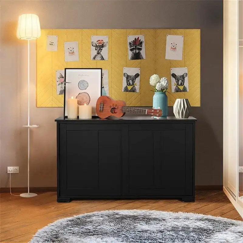 Storage Cabinet Kitchen Buffet Cabinet Sideboard - 13D x 42W x 24.8H