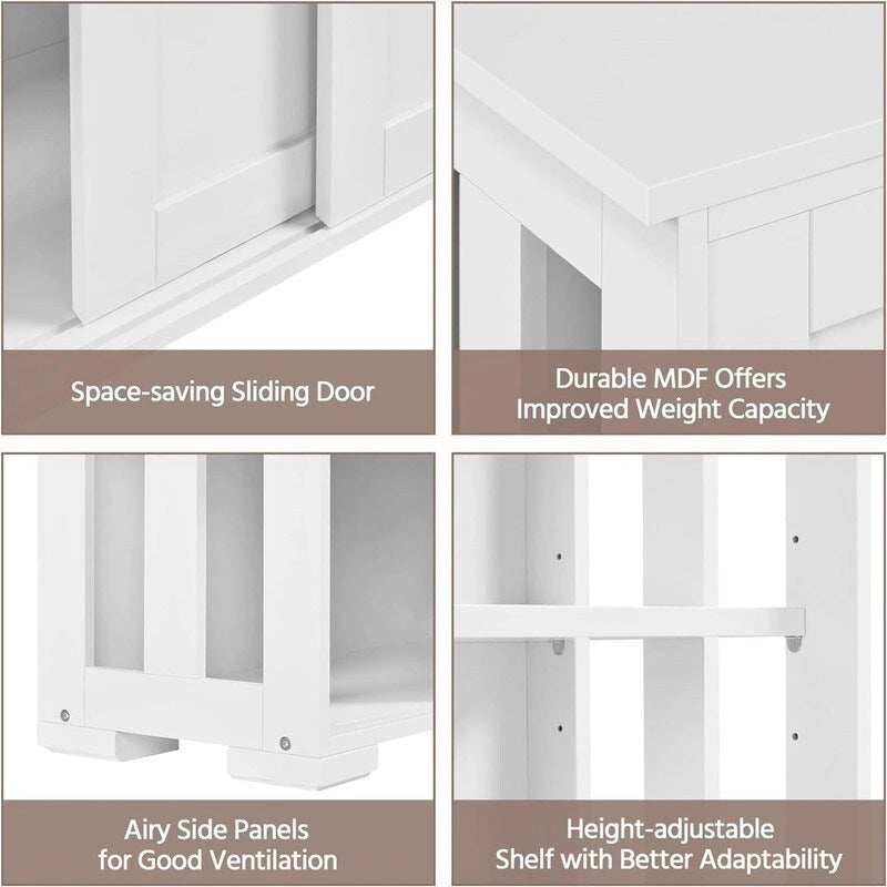 Storage Cabinet Kitchen Buffet Cabinet Sideboard - 13D x 42W x 24.8H