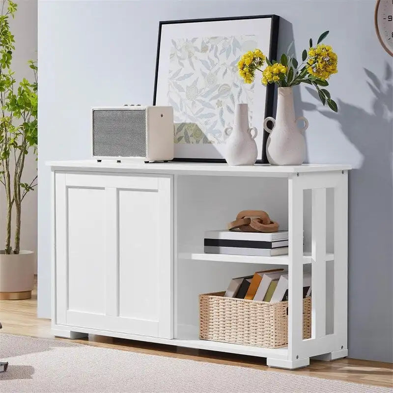 Storage Cabinet Kitchen Buffet Cabinet Sideboard - 13D x 42W x 24.8H