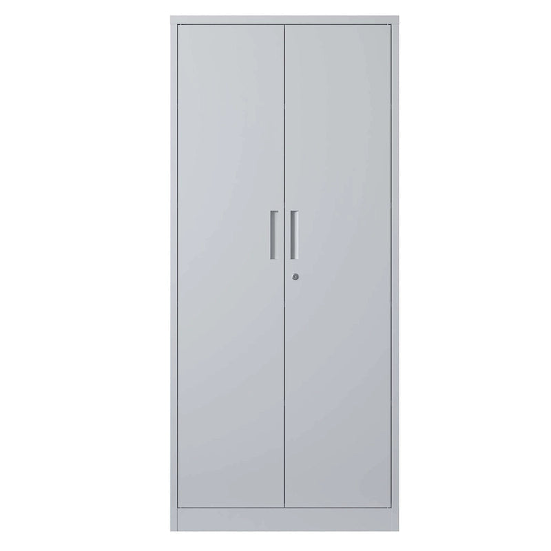 Tool Steel Locking Cabinet with Doors and 4 Shelves