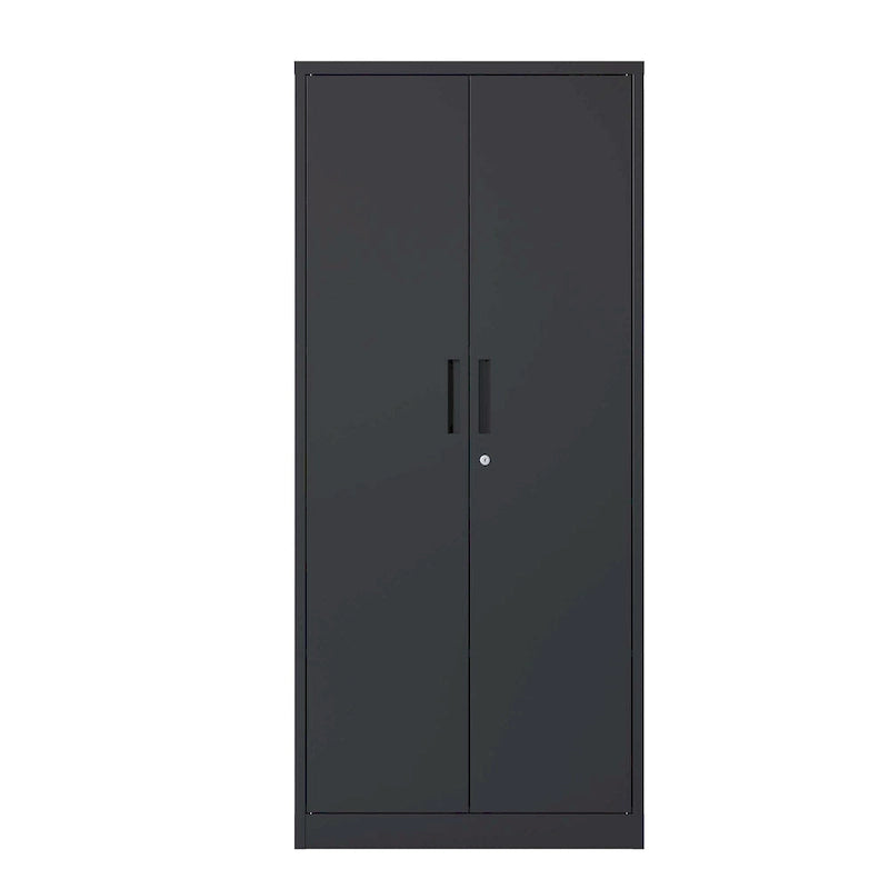 Tool Steel Locking Cabinet with Doors and 4 Shelves