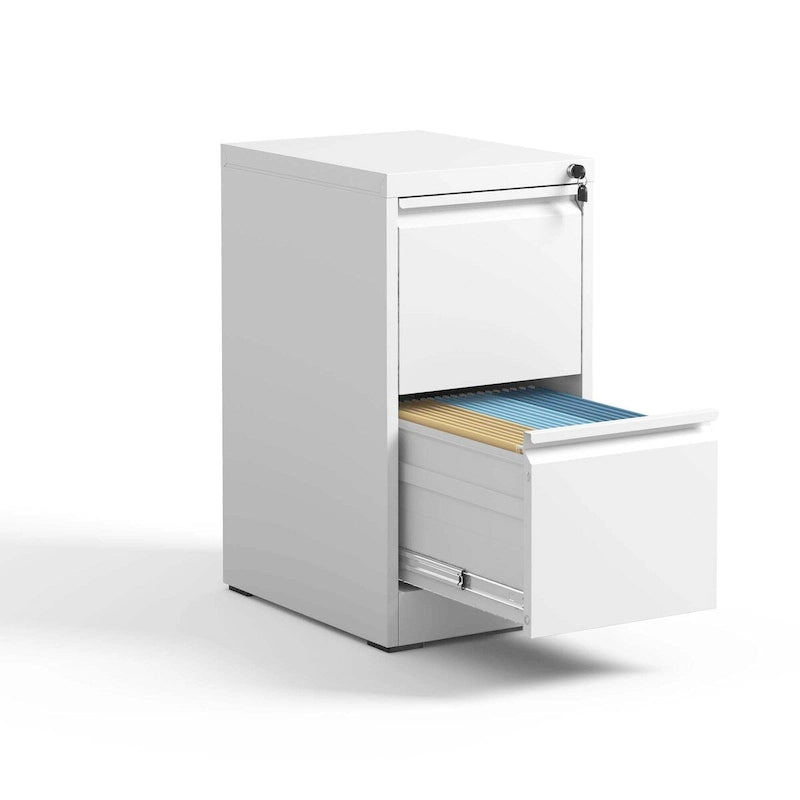 2 Drawer Metal Vertical File Cabinet