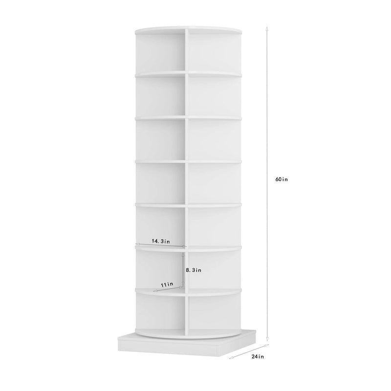 360 Rotating Shoe Cabinet with 7 Layers